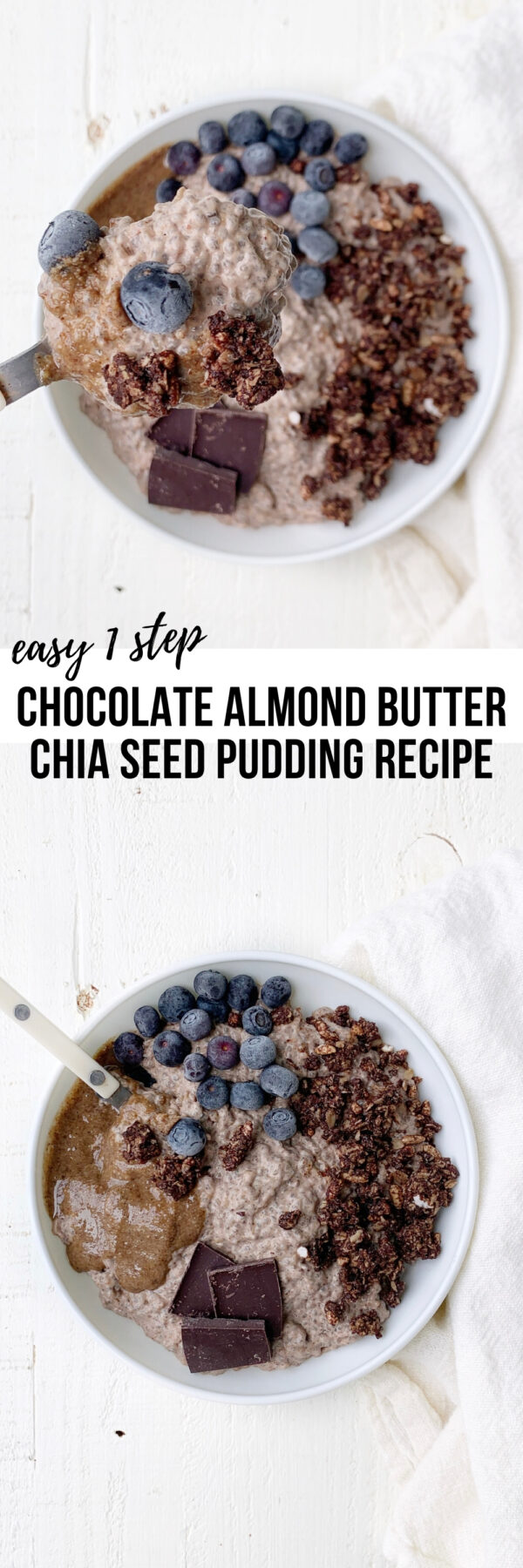 Chocolate Almond Butter Chia Seed Pudding Recipe - Public Lives, Secret ...