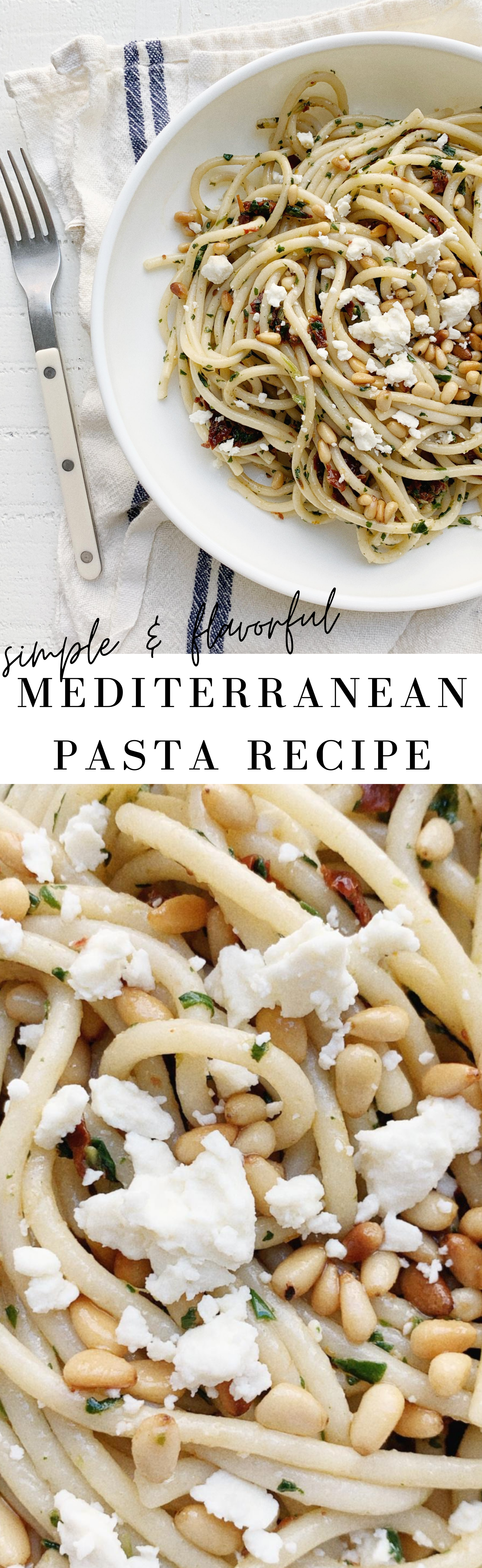 Mediterranean pasta recipe
