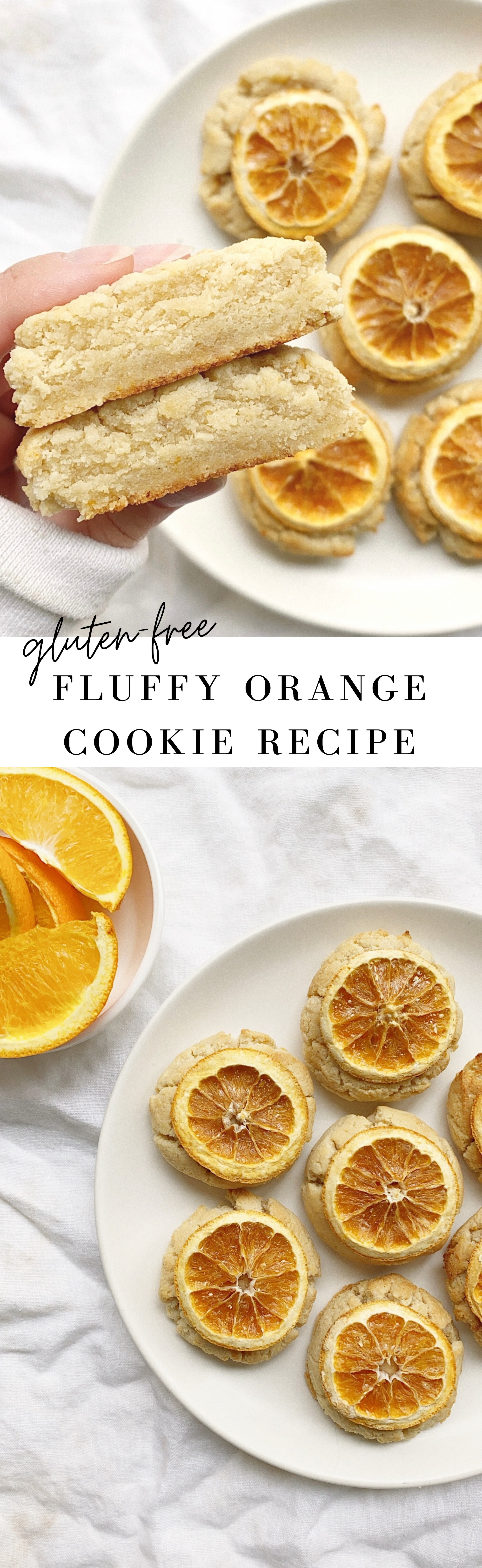 Gluten Free Almond Flour Orange Cookie Recipe