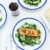 Seared Salmon Salad with Toasted Rosemary Bread